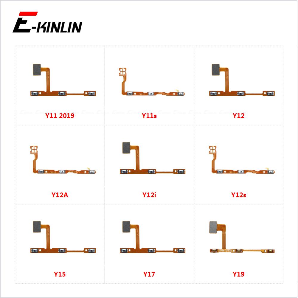 Tắt Tiếng Công Tắc Chìa Khóa Nguồn Ruy Băng Cho Vivo Y19 Y17 Y15 Y10 Y12 Y12s Y12i Y12A Y11 Y11s Y15A Y15C Y15s Điều Khiển Nút Âm Lượng Cáp Mềm Thay Thế Các Bộ Phận