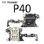 Cho HuaWei P40 Pro Sim Khe Cắm Thẻ Khay Giá Đỡ Micro Mic Module Kết Nối PCB Ban Cáp Mềm Thay Thế Các Bộ Phận
