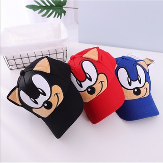 Mũ Lưỡi Trai Phối Lưới In Hình Sonic the Hedgehog Thời Trang 2023 Cho Bé