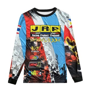 Jrp Áo Thun Tay Dài In Hình Xe Mô Tô Đua Unisex K2