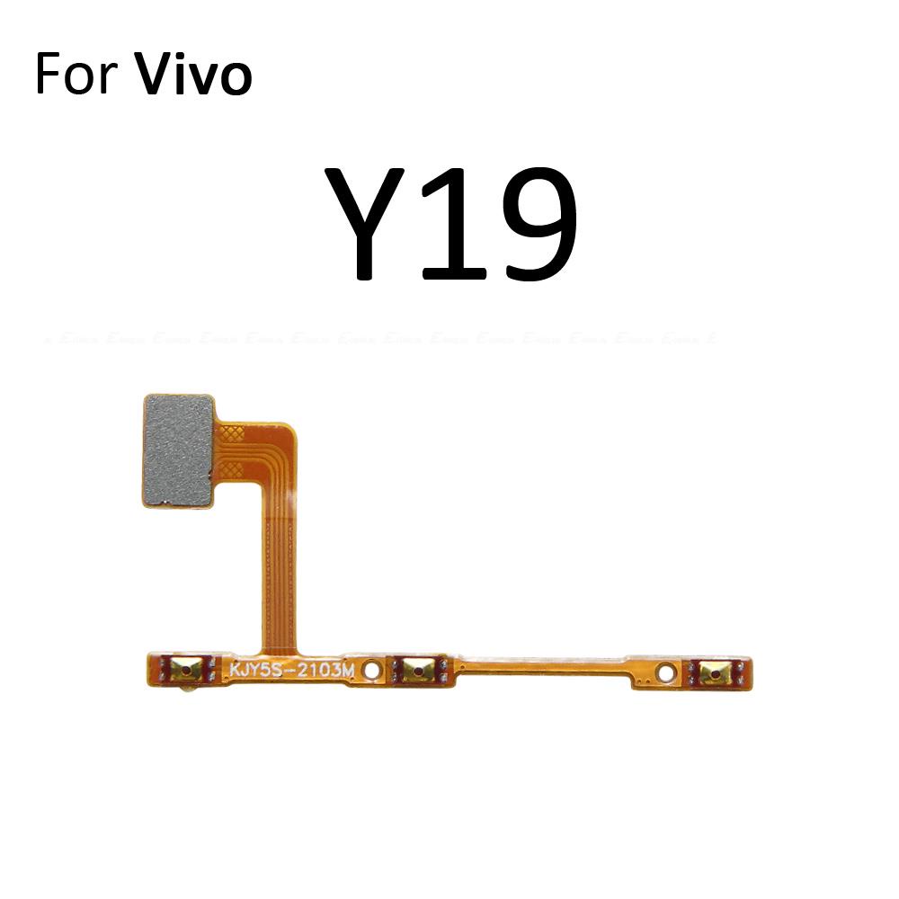 Tắt Tiếng Công Tắc Chìa Khóa Nguồn Ruy Băng Cho Vivo Y19 Y17 Y15 Y10 Y12 Y12s Y12i Y12A Y11 Y11s Y15A Y15C Y15s Điều Khiển Nút Âm Lượng Cáp Mềm Thay Thế Các Bộ Phận