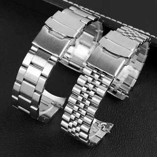 Dây Đeo Đồng Hồ Bằng Thép Không Gỉ 20mm 22mm Cho Seiko SKX007 SKX009 Solid Jubilee