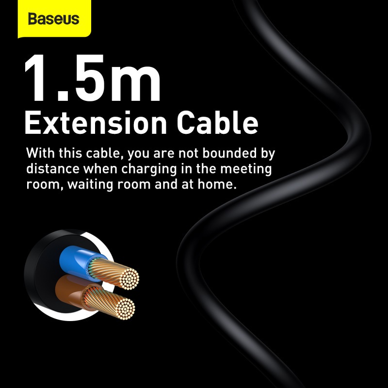 Baseus 100W/65W GaN3 Sạc 2U + 2C Máy Tính Để Bàn Sạc Nhanh 4 Trong 1 Adapter Sạc Điện Thoại