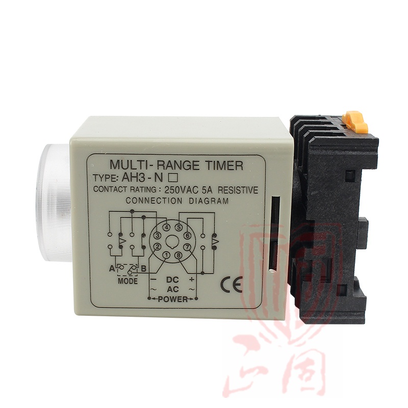 Rơle thời gian Anliang ANLY Đài Loan AH3-NA B C D E Hẹn giờ trễ nguồn AC220V 24