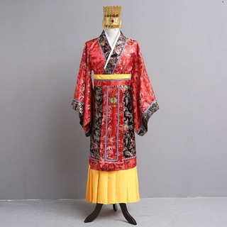 古装男汉服 秦汉代龙袍唐龙皇帝服装 汉武帝服饰 程咬金隋唐服饰Ancient men's Hanfu, Qin Han Dynasty dragon robe, Tang Long Emperor costume, Han Wu Emperor costume, Chen .