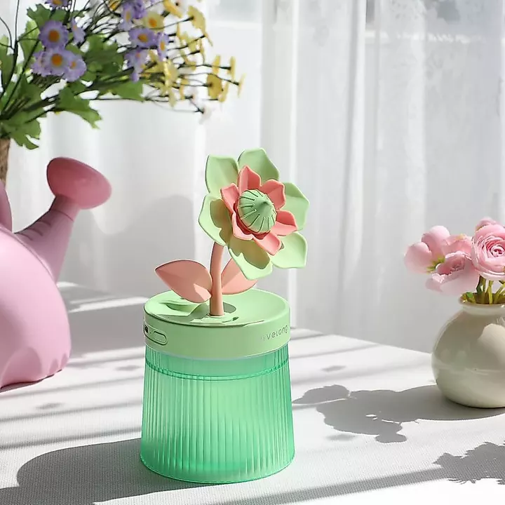 Máy tạo độ ẩm nhỏ Gardenia cho cây trồng, Máy tạo độ ẩm Mini phun sương mát cho phòng ngủ, Máy tạo độ ẩm cá nhân để bàn có bộ khuếch tán cho ô tô văn phòng trong nhà, Máy tạo độ ẩm di động để du lịch