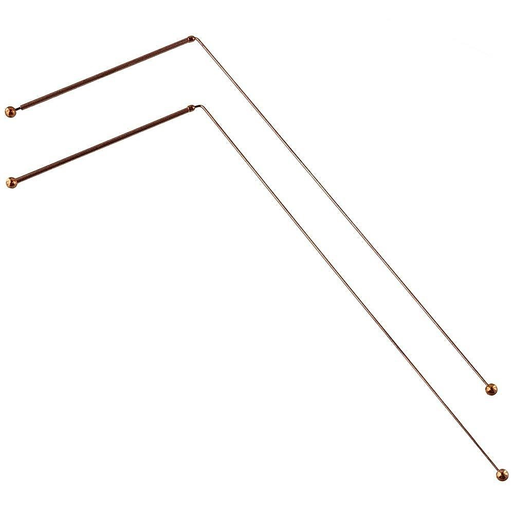 Napkery 2 Chiếc Thiết Bị Săn Ma, Đồng Nguyên Chất 99,9% Thanh Dowsing Đồng, Phân Chia Nước Ma Thợ Săn Ma Săn Ma | BigBuy360 - bigbuy360.vn