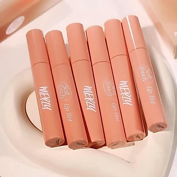 [ Chính hãng HSD 26/03/2027 XẢ KHO CẬN DATE ] Peach Fuzz Edition Son Kem Lì Merzy Soft Touch Lip Tint