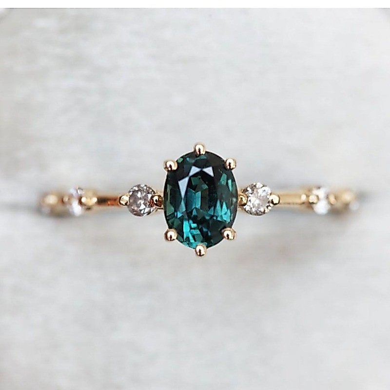 Women's Moissanite Ring by ynssz02.vn