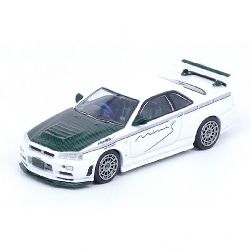 INNO64 1/64 Nissan Skyline GT-R R34 NISMO R-tune - Argent (Inno64) Collection