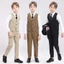 💕 Trẻ Em Bé Trai Bộ Đồ Trang Trọng Cổ Chữ 3-12 Tuổi Trang Phục Thắt Tuxedo Cưới Piano Lễ Hội Mới Lạ