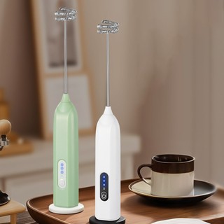 Máy trộn điện tạo bọt sữa có ga để nướng tay Máy đánh trứng có thể sạc lại Máy đánh trứng Máy trộn cà phê