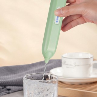 Máy trộn điện tạo bọt sữa có ga để nướng tay Máy đánh trứng có thể sạc lại Máy đánh trứng Máy trộn cà phê