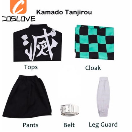 Tanjirou Trang Phục Hóa Trang Nhân Vật tanjirou kimetsu no yaiba kochou