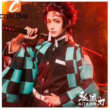 Tanjirou Trang Phục Hóa Trang Nhân Vật tanjirou kimetsu no yaiba kochou