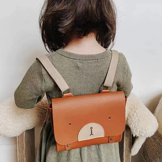 Ba Lô Da Nhỏ Nhẹ Dễ Thương Phong Cách Hàn Quốc Dành Cho Trẻ Em Mẫu Giáo
