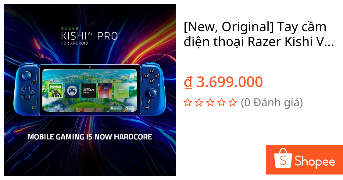[New, Original] Tay cầm điện thoại Razer Kishi V2 Pro-Gaming Controller for Android