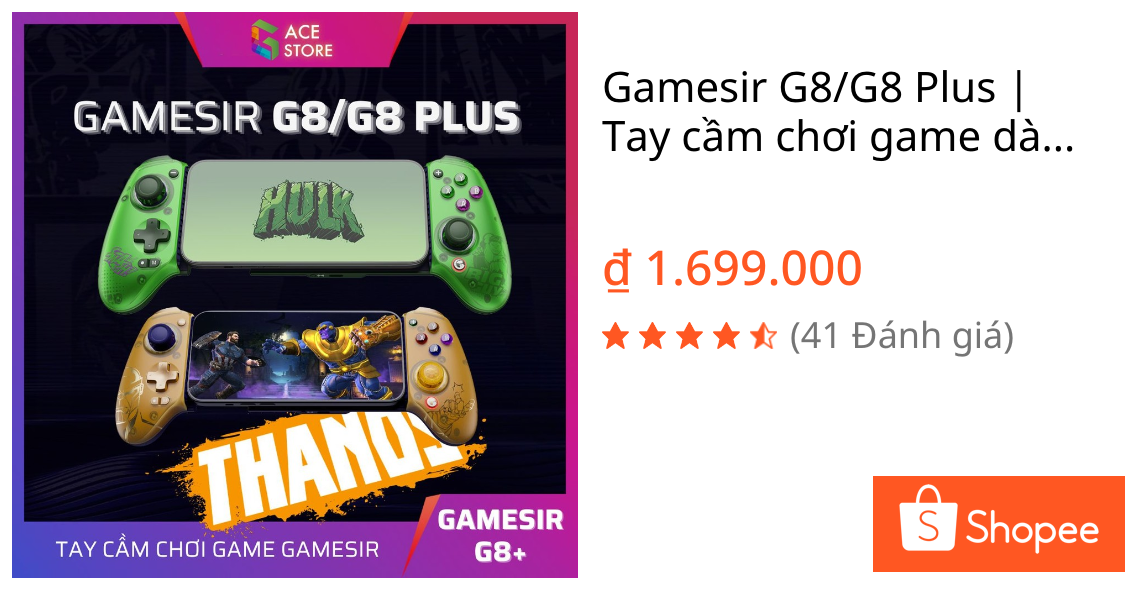 Gamesir G8/G8 Plus | Tay cầm chơi game dành cho điện thoại hỗ trợ đa nền tảng