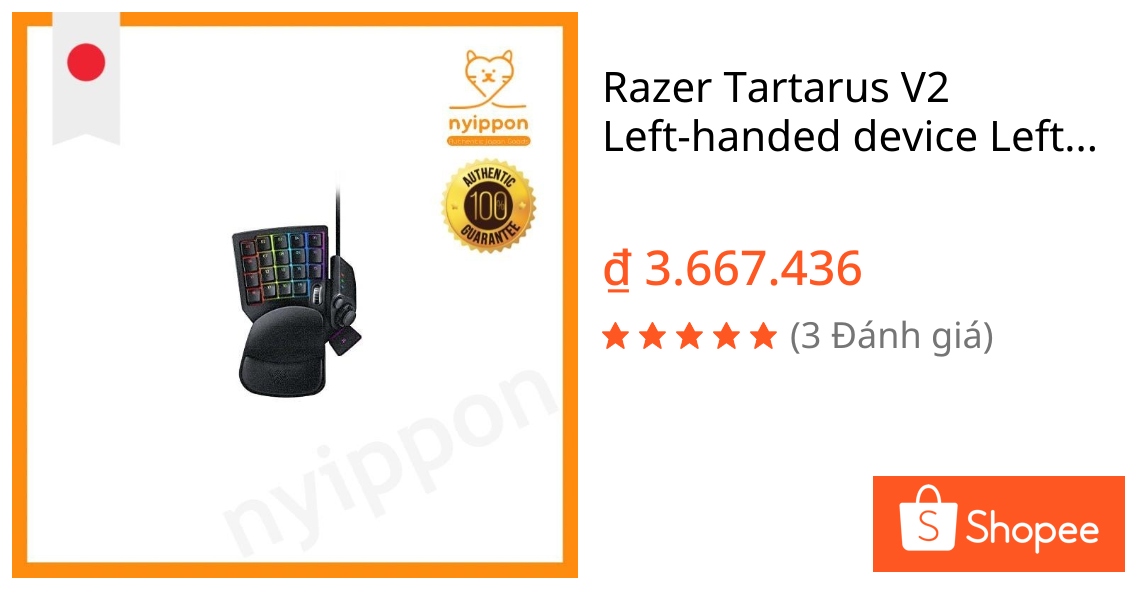 Razer Tartarus V2 Left-handed device Left-handed keyboard Final Fantasy XIV recommended