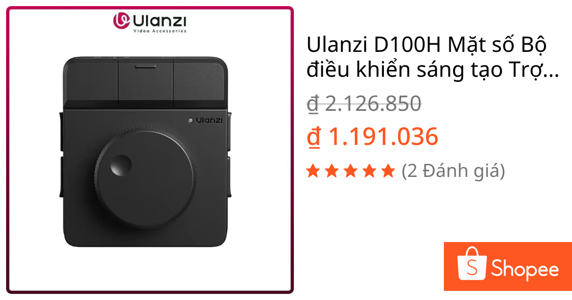 Ulanzi D100H Mặt số Bộ điều khiển sáng tạo Trợ lý chỉnh sửa Video cho Youtube PR PS Hỗ trợ bảng điều khiển sản xuất chìa khóa Bluetooth