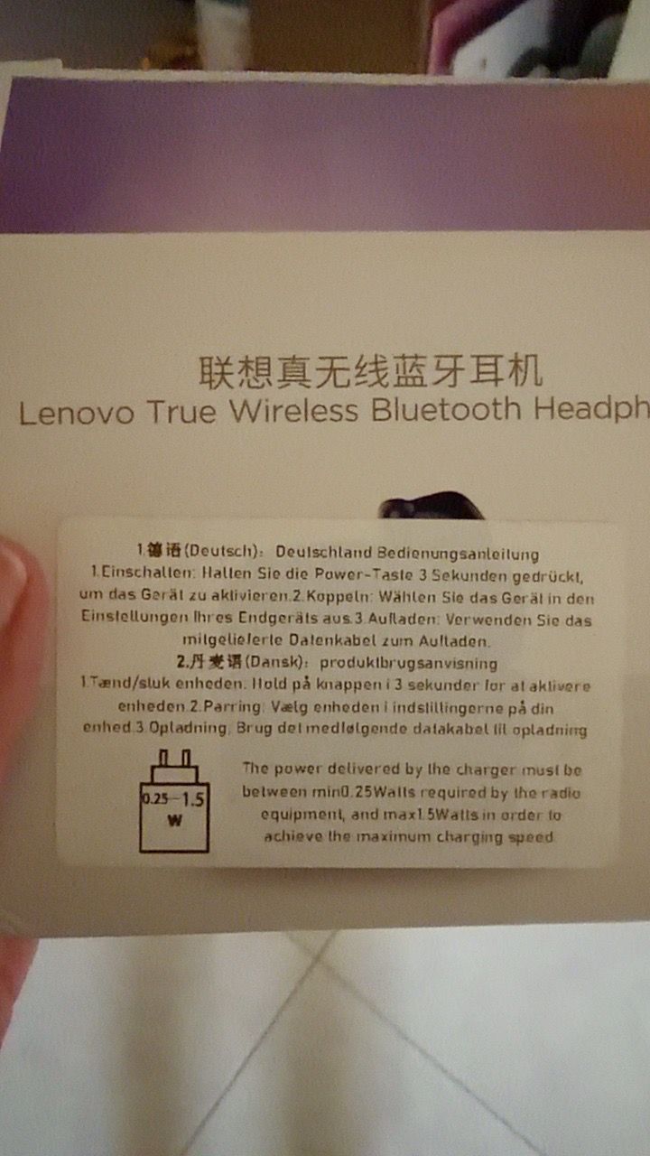 Hộp sạc tai nghe Lenovo EA160