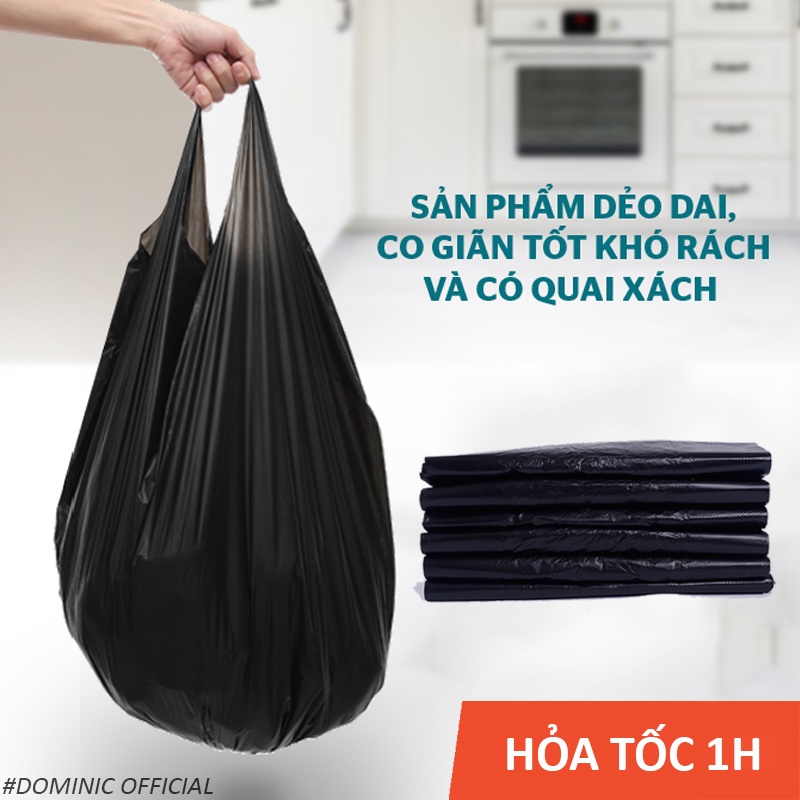 Túi Bóng Đen Đựng Rác Có Quai Tự Phân Hủy Sinh Học Nhiều Kích Cỡ Loại ...