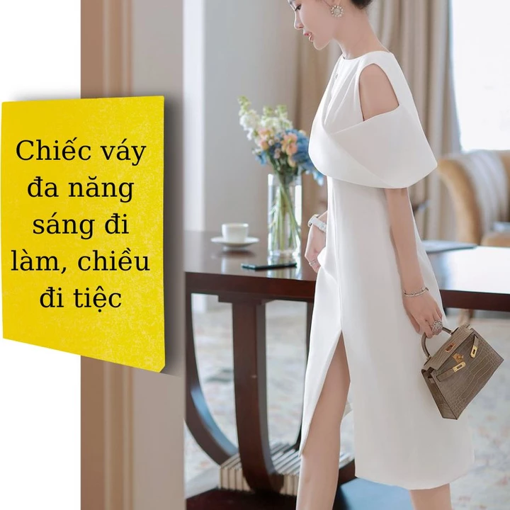 Đầm công sở thiết kế đầm công sở cao cấp váy trắng tiểu thư N149 tại xưởng chuyên sỉ váy đầm đạt tiêu chuẩn xuất khẩu