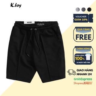 Quần đùi sort nam Kboy Với chất liệu thun nỉ da cá  tạo cảm giác thoải mái, co giãn, thấm hút tốt mặc hằng ngày- Q14