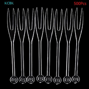 Set 500 Nĩa Ghim Trái Cây / BBQ Dùng Một Lần Tiện Dụng