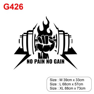 Decal dán trang trí phòng GYM tăng động lực, thu hút khách hàng, tăng doanh thu cho phòng GYM P10