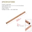 Ống đồng FUYI Độ dày tường 2mm Chiều dài 300mm 500mm Ống đồng thẳng chất lượng cao 8 10 11 12 13 14 15 16 18 19 20 25mm đường kính