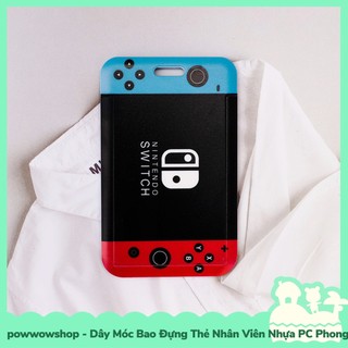 [Sẵn VN - Hỏa Tốc] Dây Móc Bao Đựng Thẻ Nhân Viên Nhựa PC Mẫu Gaming NS Rubik & Puzzle
