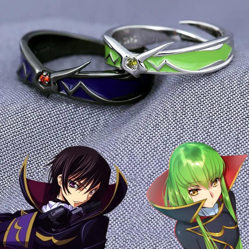 Nhẫn Hóa Trang Nhân Vật Phim Hoạt Hình Code Geass Có Thể Điều Chỉnh ...