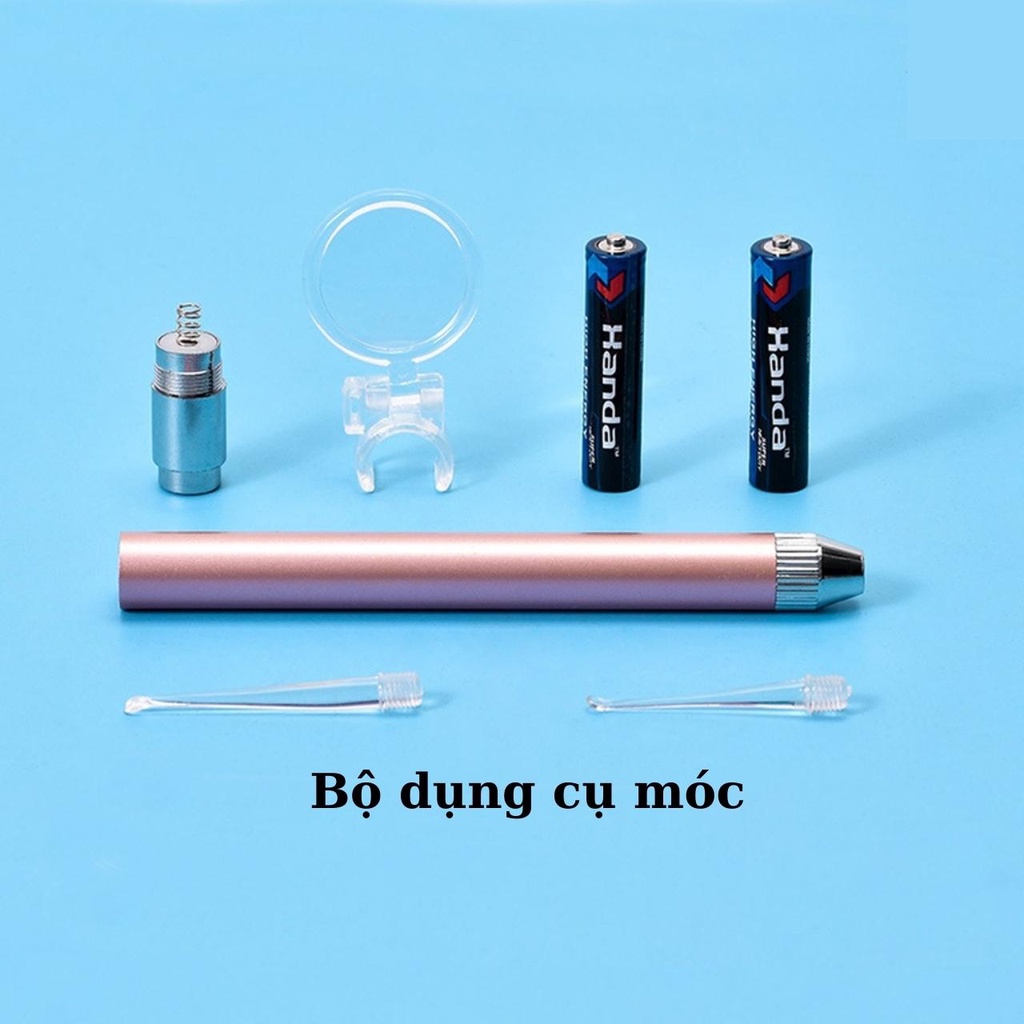 CÂY LẤY RÁY TAI CÓ ĐÈN VÀ KÍNH LÚP - NGOÁY TAI CÓ ĐÈN AN TOÀN VÀ TIỆN ...