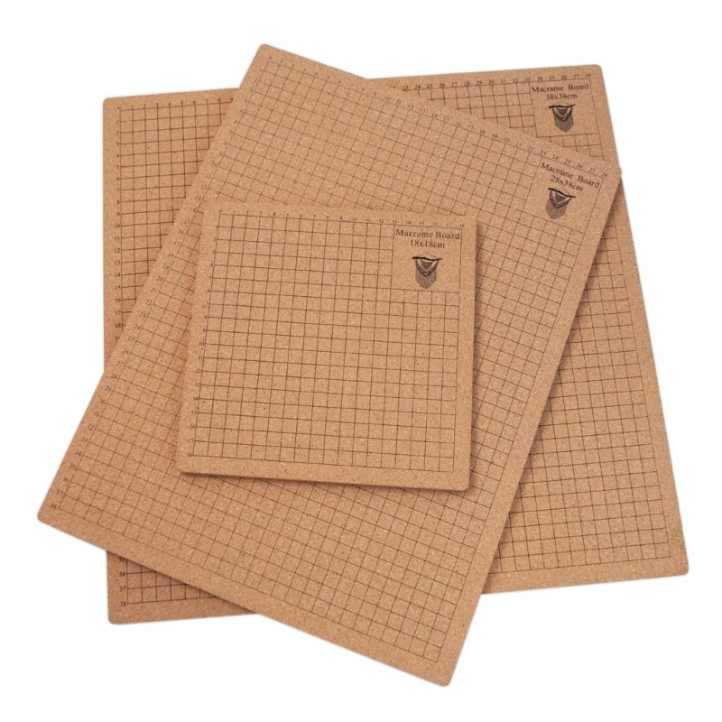 Cc Macrame Board Lưới Cork Board 8 '', 12 '', 16 '' cho Dự án Vòng tay Thủ công DIY