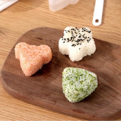 Khuôn làm cơm, khuôn ép cơm Onigiri cho bé ăn ngon mesocshop