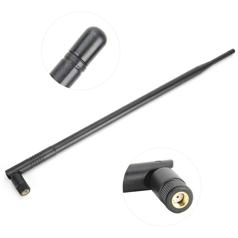 Ăng-ten WiFi 12DBI, Ăng-ten WiFi tầm xa có độ lợi cao băng tần kép 2.4G / 5G với đầu nối RPPSMA cho mạng không dây