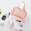 TÚI ĐỰNG ĐỒ TRANG ĐIỂM SIZE S - Luxury Washbag Trong Suốt, Chống Nước Tiện Dụng Khi Du Lịch