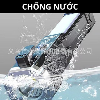 Đèn pin siêu sáng - Búa đèn pin Led 4 Trong 1 đa chức năng búa thoát hiểm khẩn cấp, sạc điện thoại.. chống nước
