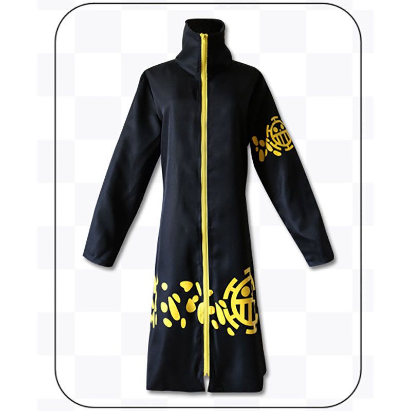 Halloween Cosplay Anime One Piece Trafalgar Luật Áo Quần Mũ Halloween Trang Phục