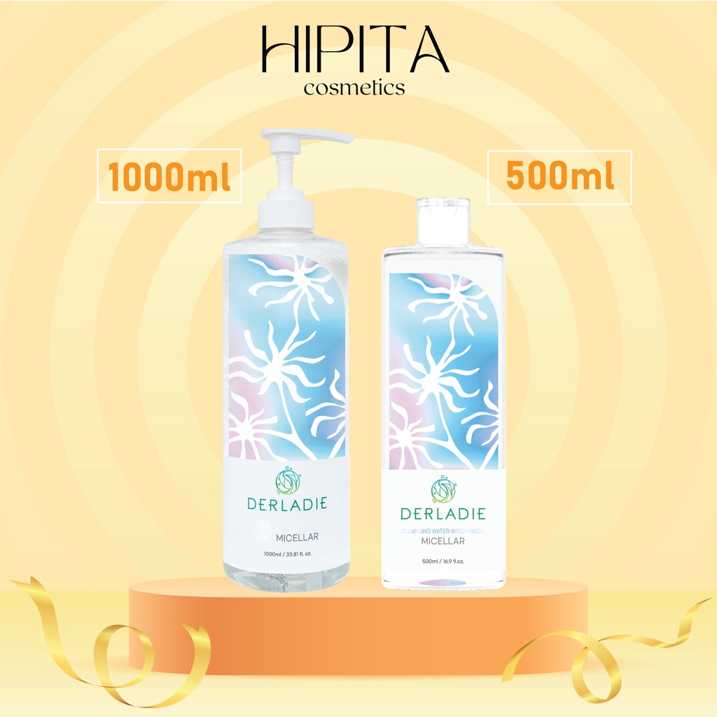 Ảnh Nước Tẩy Trang Derladie Cleansing Water Witch Hazel 3
