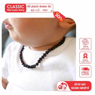 Vòng cổ Amber Úc cho bé 0-10 tuổi  VCM1MN