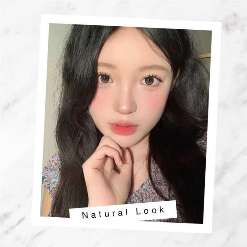 🌸 Kính áp tròng 1 ngày  BJD black - Lens 1 ngày đen mix giãn nhẹ/Emma Super Mini Contact Lens 🌸