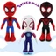 Marvel Movie Spider Man Into The Spider Verse Đồ chơi sang trọng A Musthave dành cho người hâm mộ
