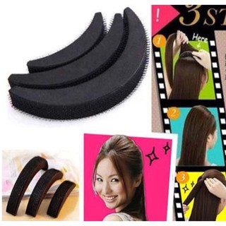 Kẹp phồng mái, đệm phồng tóc mái set 3 chiếc HaminStore