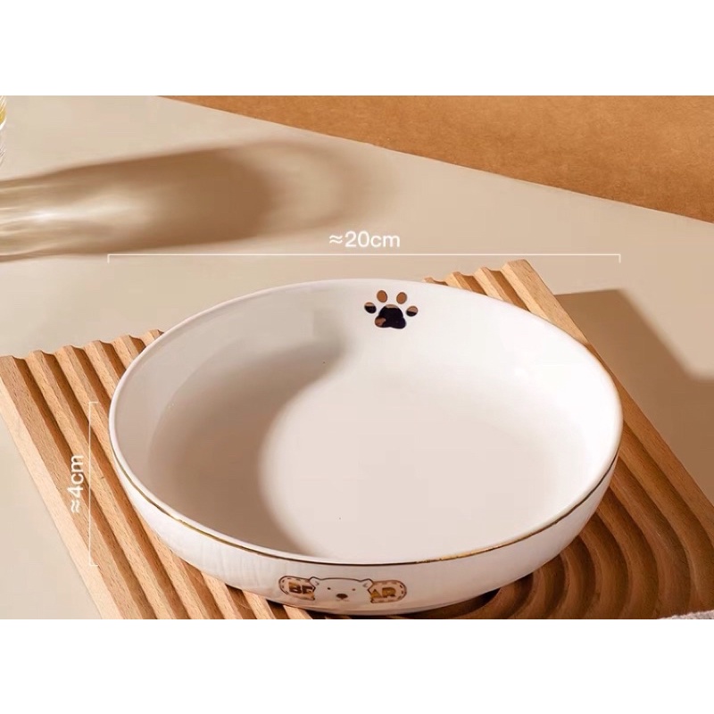 Set bát đĩa Gấu Bear/Thỏ xinh sang trọng