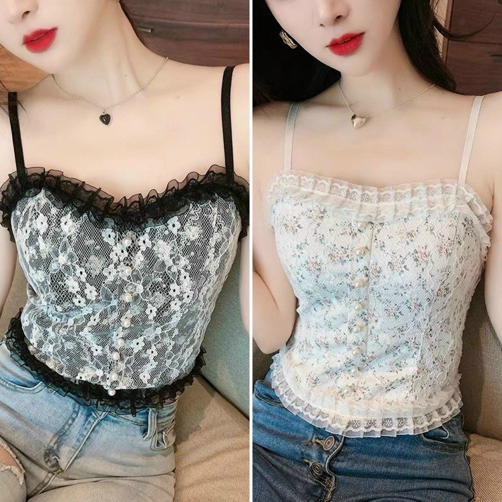 Áo bra nữ ren hoa màu đẹp không gọng sexy kiểu công chúa 118