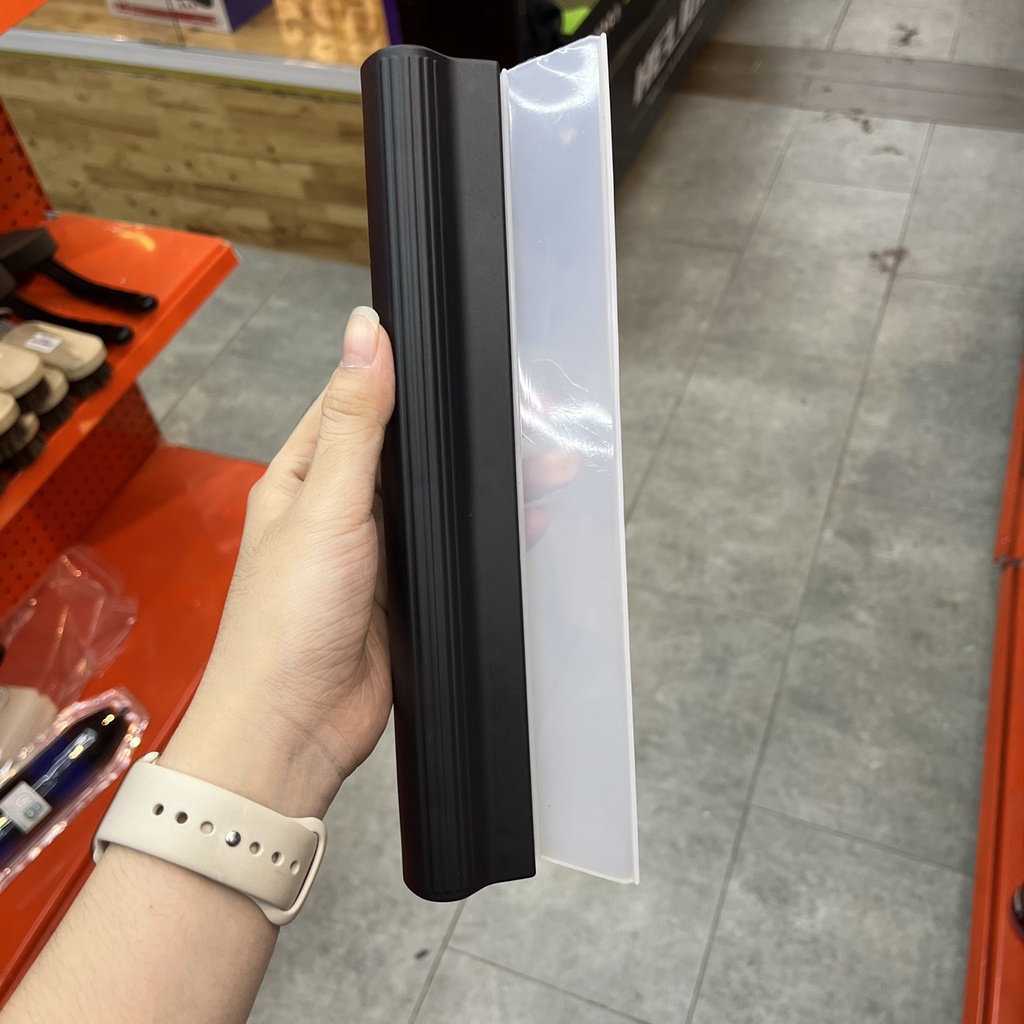 Gạt  Nước Kính Cầm Tay Rửa Xe Ô Tô , Cửa Kính Gia Đình Tiện Dụng 30Cm x 9Cm