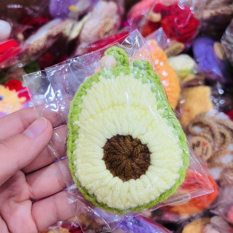 Túi tỏi handmade cho bé.Túi len đựng tỏi trừ vía cho bé, tránh gió cho bé yêu, cho bé khỏe mạnh mesocshop