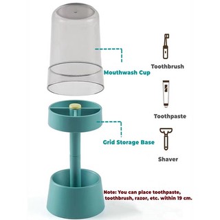 Giá Đựng Bàn Chải Đánh Răng / Kem Đánh Răng Chống Bụi Họa Tiết Hoạt Hình Dễ Thương Tiện Dụng Cho Bé
